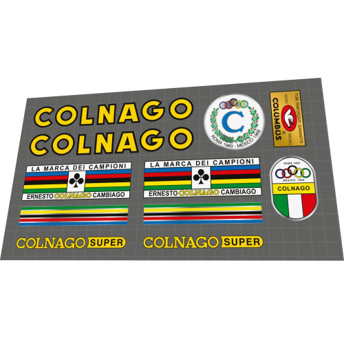 1968 Colnago Super Yellow