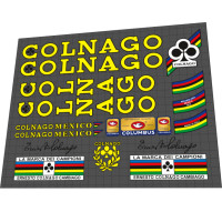 1970s Colnago Mexico Yellow Black