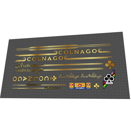 1983 Colnago Arabesque mirror gold black