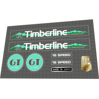 1985 GT Timberline blue green frame