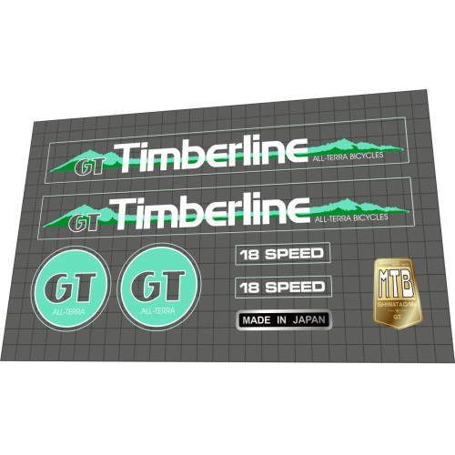 1985 GT Timberline blue green frame