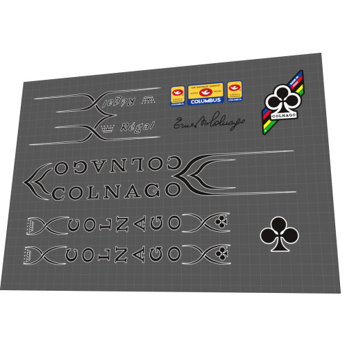 1986 Colnago Regal Black White