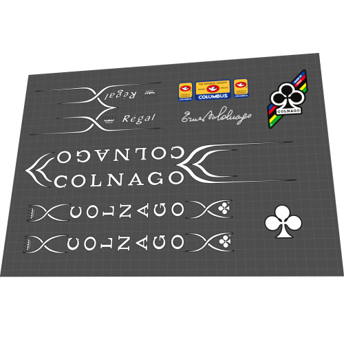 1986 Colnago Regal White Black