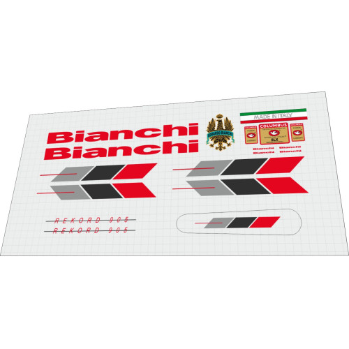 1988 Bianchi Rekord 905 red