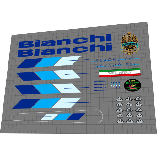 1989 Bianchi Rekord 901 blue