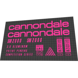 1990 Cannondale SM2000 magenta