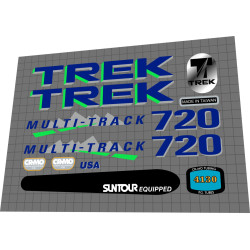1990 Trek 720 Multi Track blue green