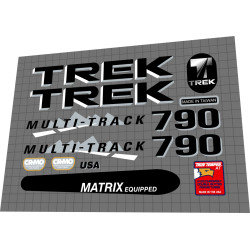 1990 Trek 790 Multi Track black grey