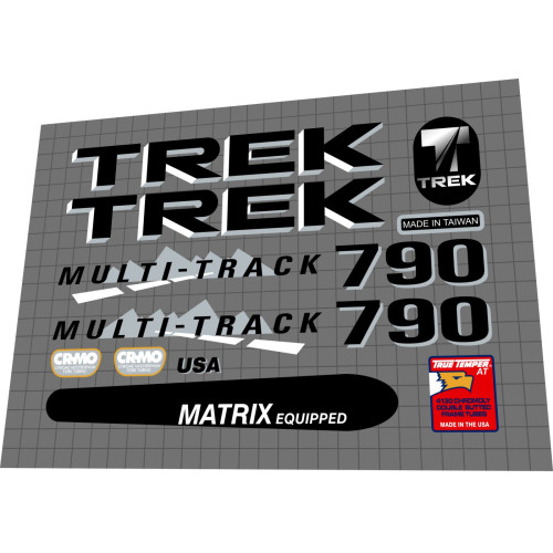 1990 Trek 790 Multi Track black grey
