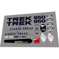 1990 Trek Single Track 950 white frame