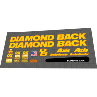 1992 Diamondback Axis yellow