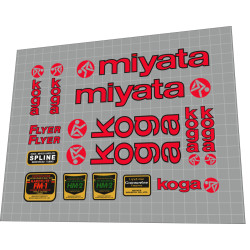 1993 Koga Miyata Flyer Red