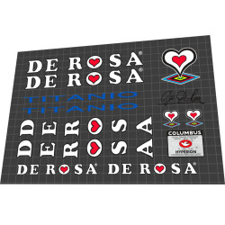 1994 De Rosa Titanio white black