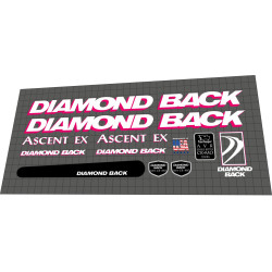 1994 Diamondback Ascent EX white magenta