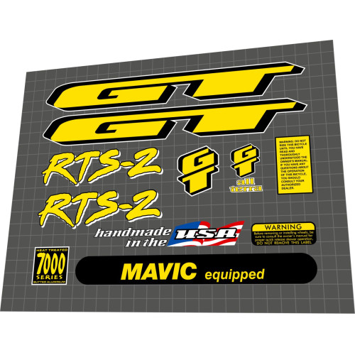 1996 GT RTS-2 yellow white