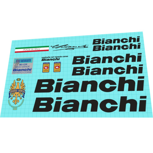 1997 Bianchi Titanium Megatube Black