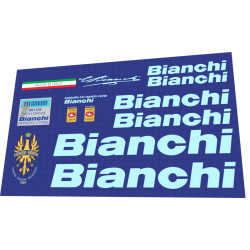 1997 Bianchi Titanium Megatube Celeste