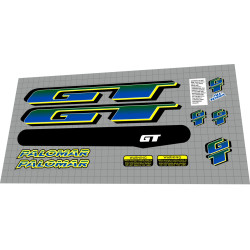 1997 GT Palomar blue green yellow