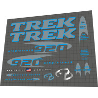 1998 Trek 920 Singletrack BLUE FRAME 1998 Trek 920 Singletrack BLUE FRAME