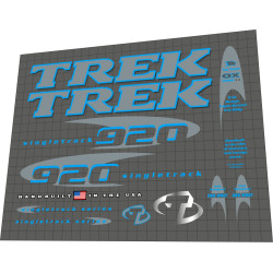 1998 Trek 920 Singletrack BLUE FRAME 1998 Trek 920 Singletrack BLUE FRAME