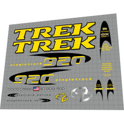 1998 Trek 920 Singletrack Silver Frame 1998 Trek 920 Singletrack Silver Frame