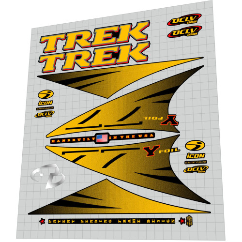 1998 Trek Y Foil 77 custom yellow