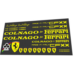 2010 Colnago for Ferrari CFXX Yellow
