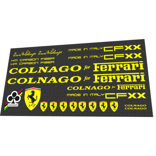 2010 Colnago for Ferrari CFXX Yellow