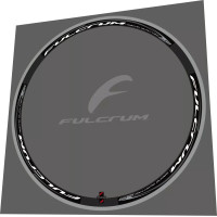 FULCRUM RACING CARBON LG RIM DECALS FOR 2 WEELS