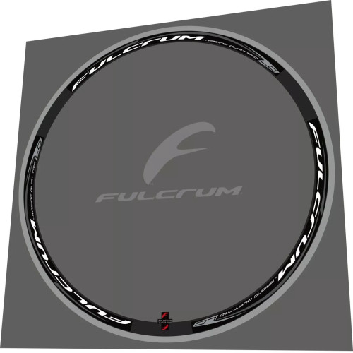 FULCRUM RACING CARBON LG RIM DECALS FOR 2 WEELS