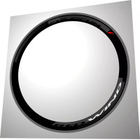 FULCRUM RED WING RIM DECALS FOR 2 WHEELS