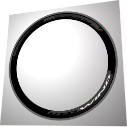 FULCRUM RED WING RIM DECALS FOR 2 WHEELS