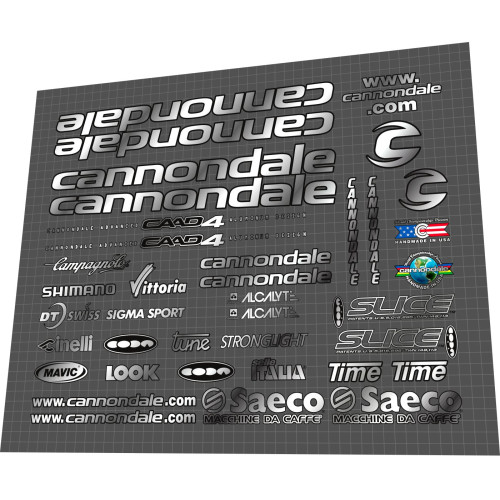 Saeco Cannondale CAAD4 Mario Cipollini team issue silver