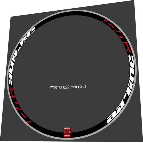 Rodi Airline EVO Black FOR 2 WEELS